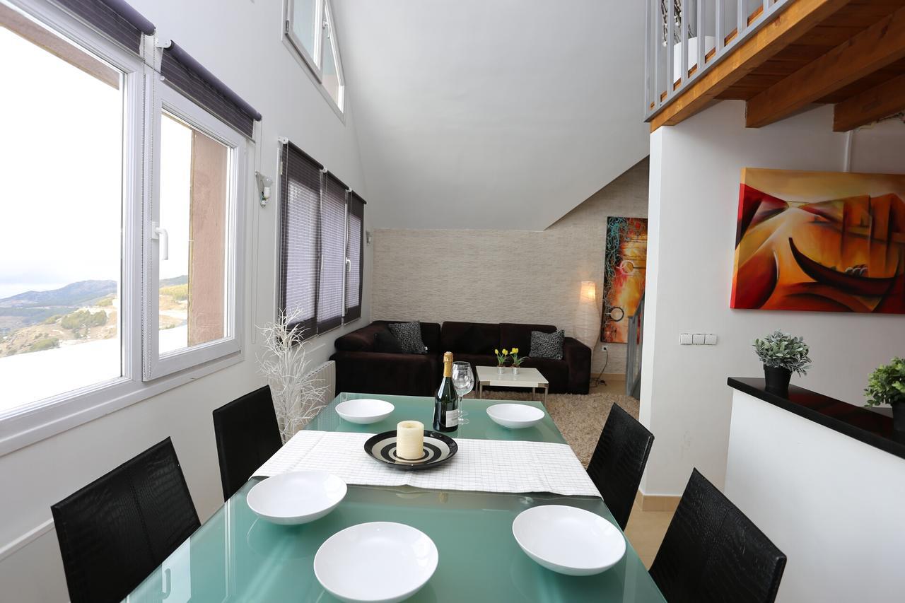 Miramar Ski a pie de pista - ÁTICO DUPLEX , 4 habitaciones Serra Nevada Exterior foto